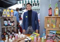 Jaycee Kooreman bij D-drinks. 